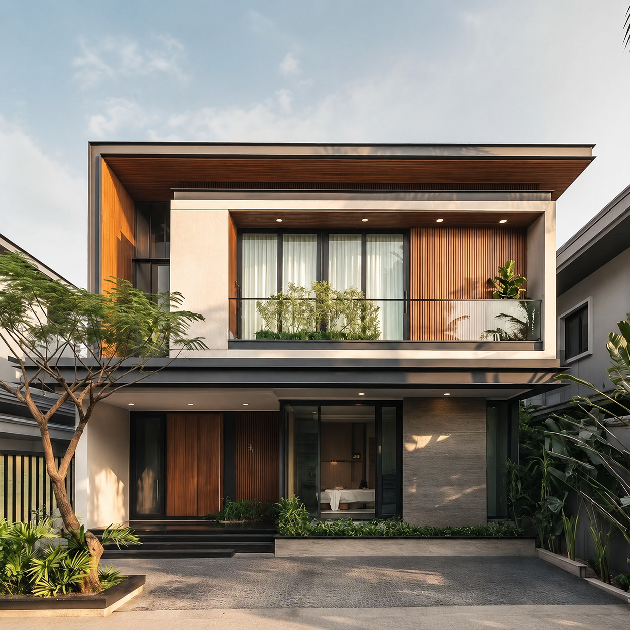 Premium villa exterior